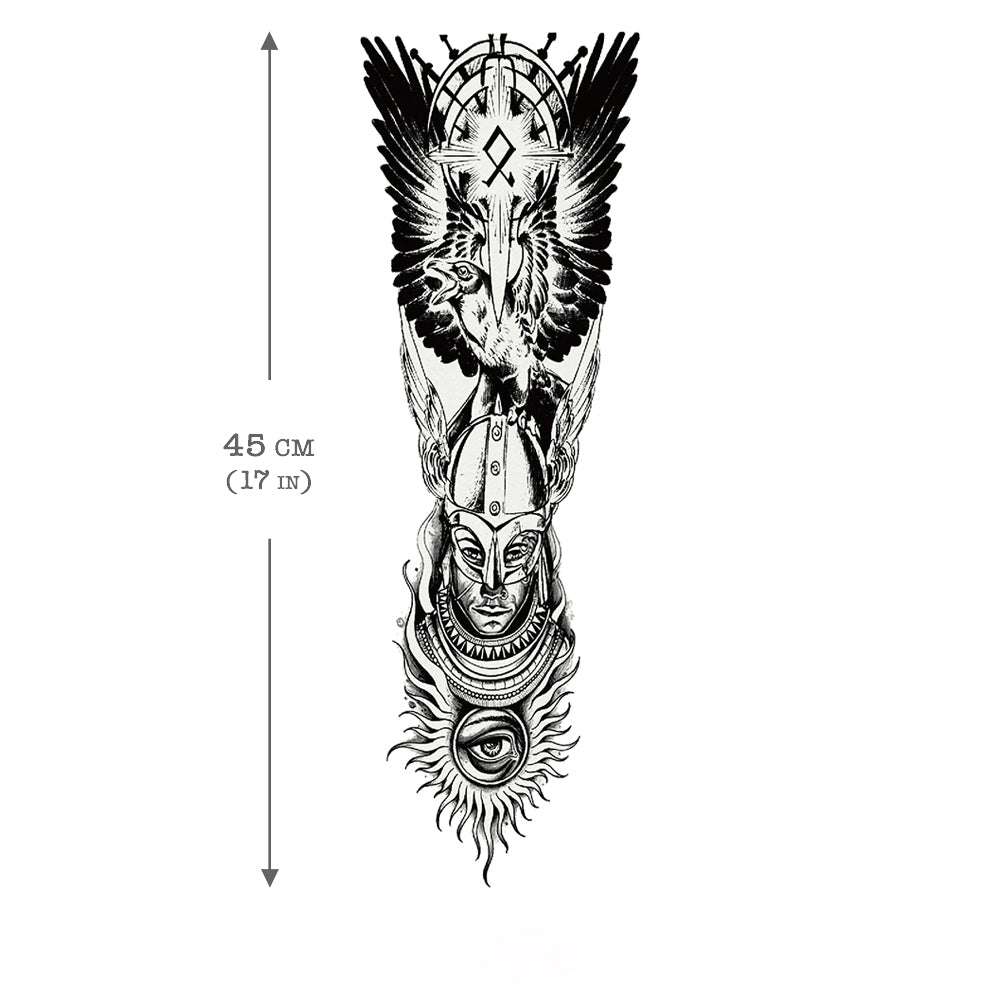 Pin by Lucas Samson on Tattoo | Raven tattoo, Leg tattoo men, Crow tattoo