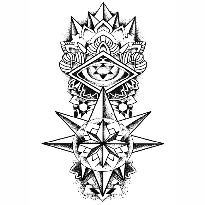 Spirit Animal Totem Pole // Tiger + Owl + Wolf + Lynx // Geometric & Dot  Work Shading | Totem tattoo, Spirit animal tattoo, Animal tattoos