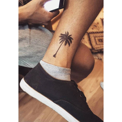 Palm tree tattoo | Miguel Angel Custom Tattoo Artist www.mig… | Flickr